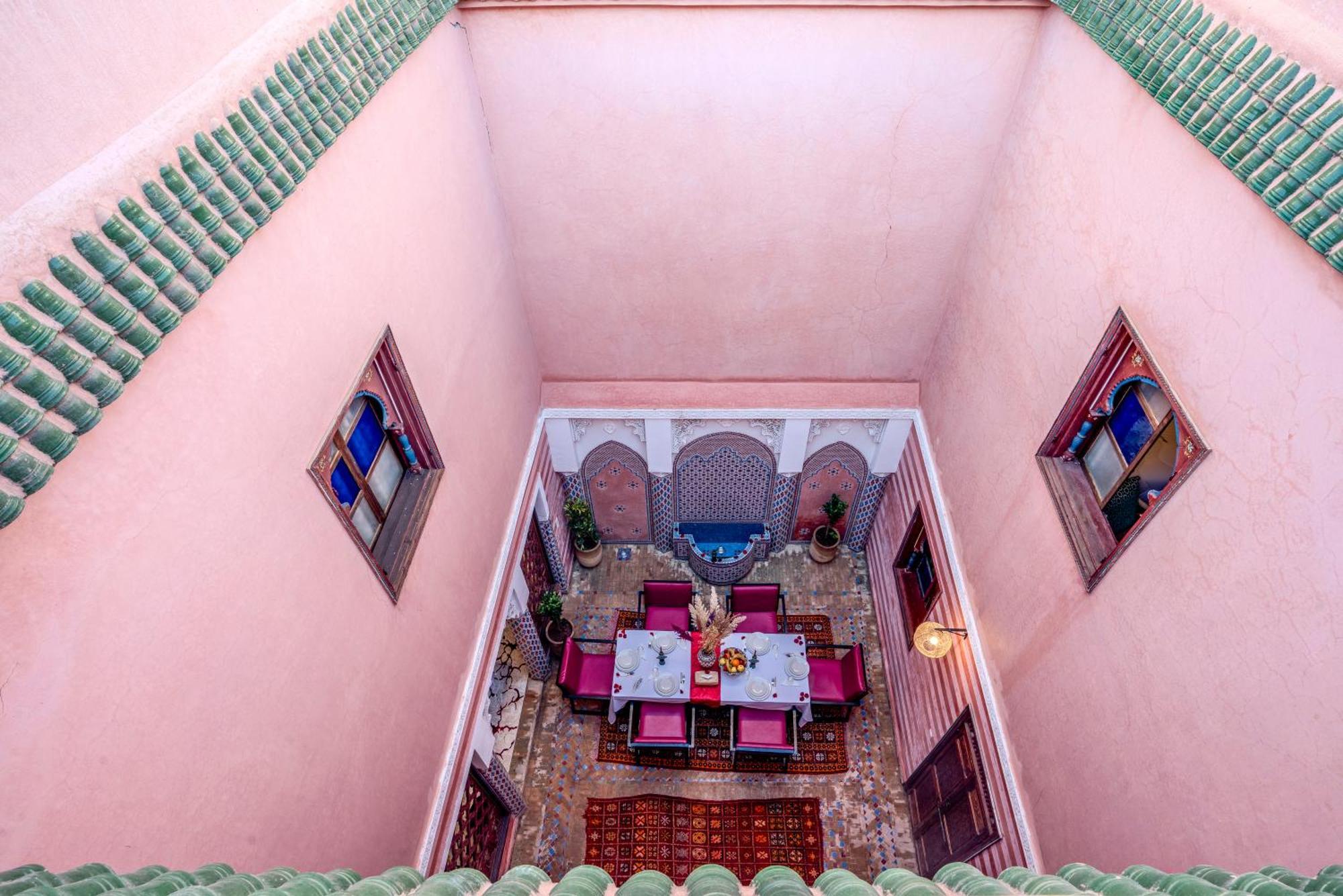Riad Le Graff Pink Marrakesh Exterior photo